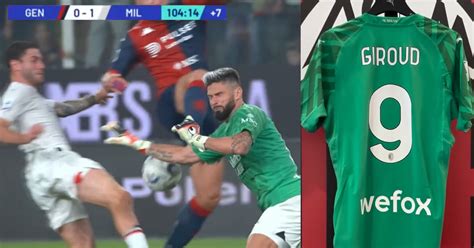 giroud goalkeeper shirt